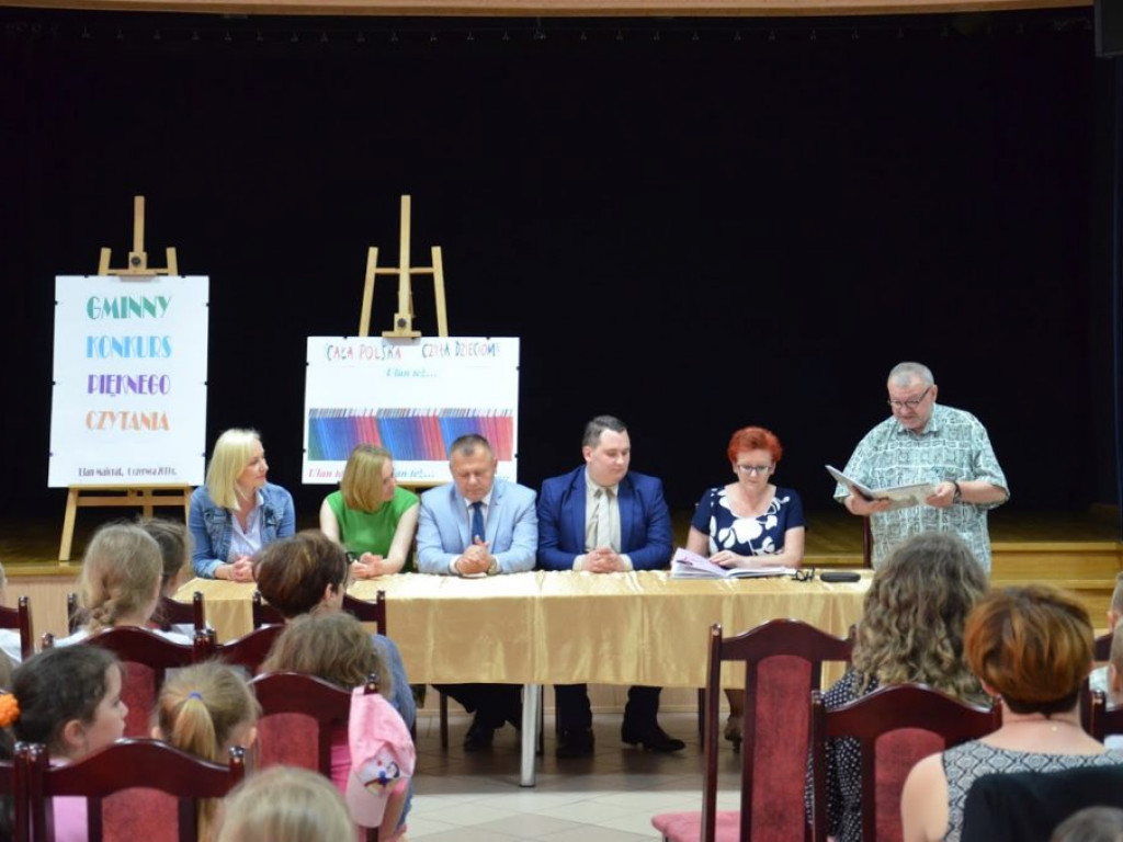 Gminny Konkurs Pięknego Czytania