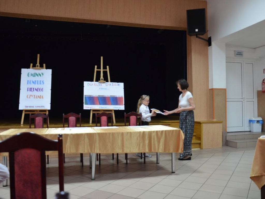 Gminny Konkurs Pięknego Czytania