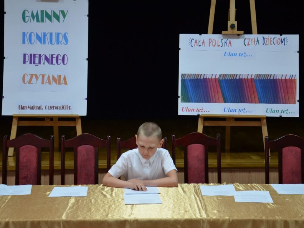Gminny Konkurs Pięknego Czytania