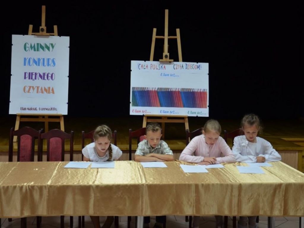 Gminny Konkurs Pięknego Czytania