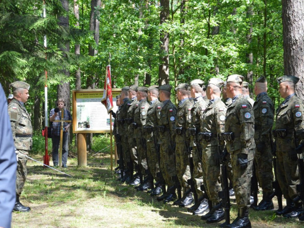 Uroczystości na uroczysku Baran - fotorelacja