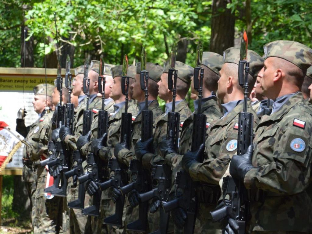 Uroczystości na uroczysku Baran - fotorelacja