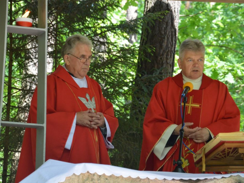 Uroczystości na uroczysku Baran - fotorelacja