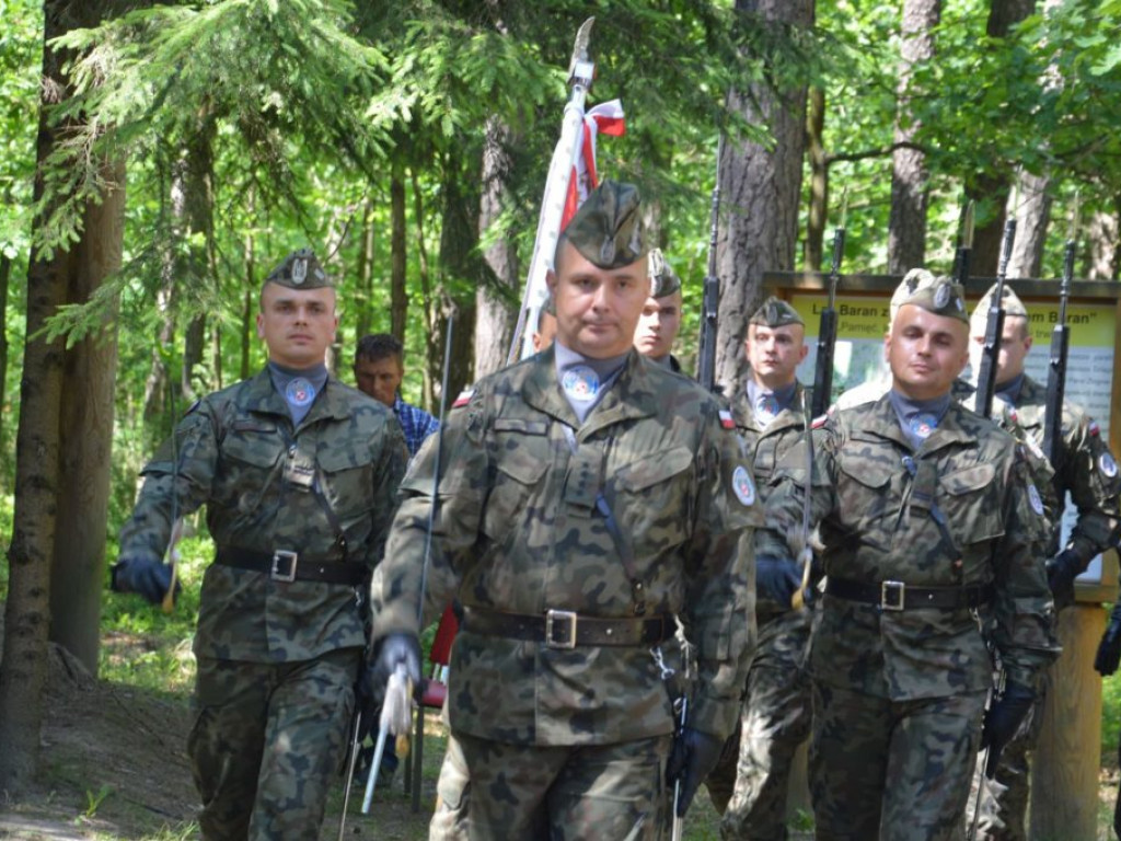 Uroczystości na uroczysku Baran - fotorelacja