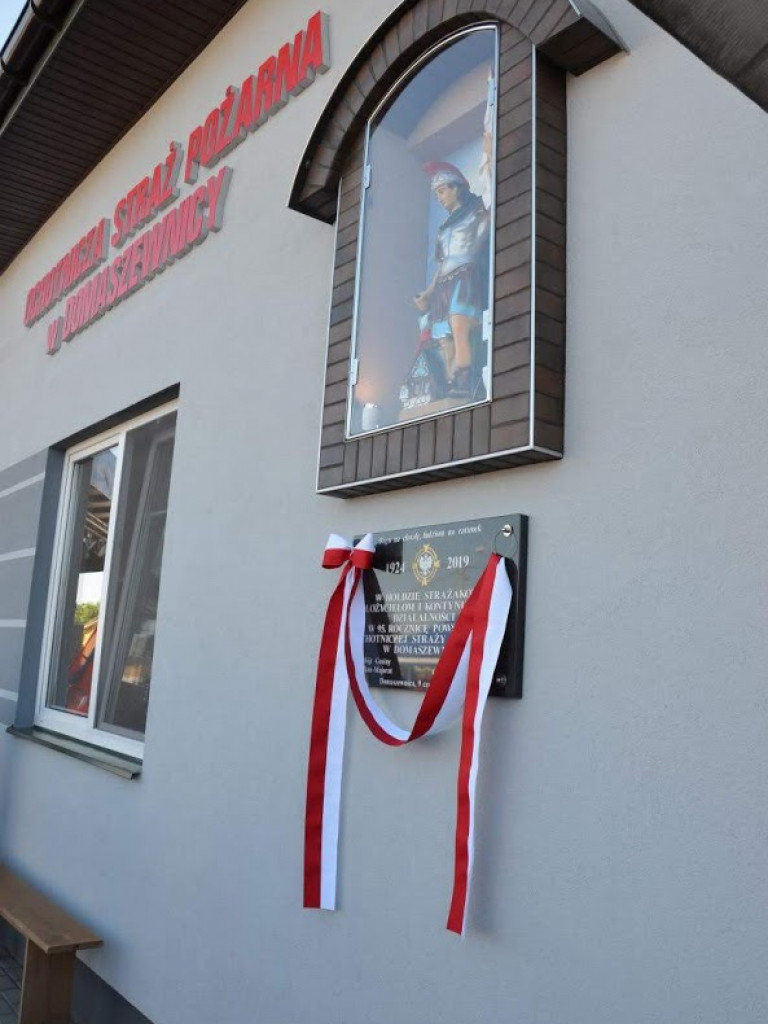 Obchody 95. rocznicy powstania OSP w Domaszewnicy