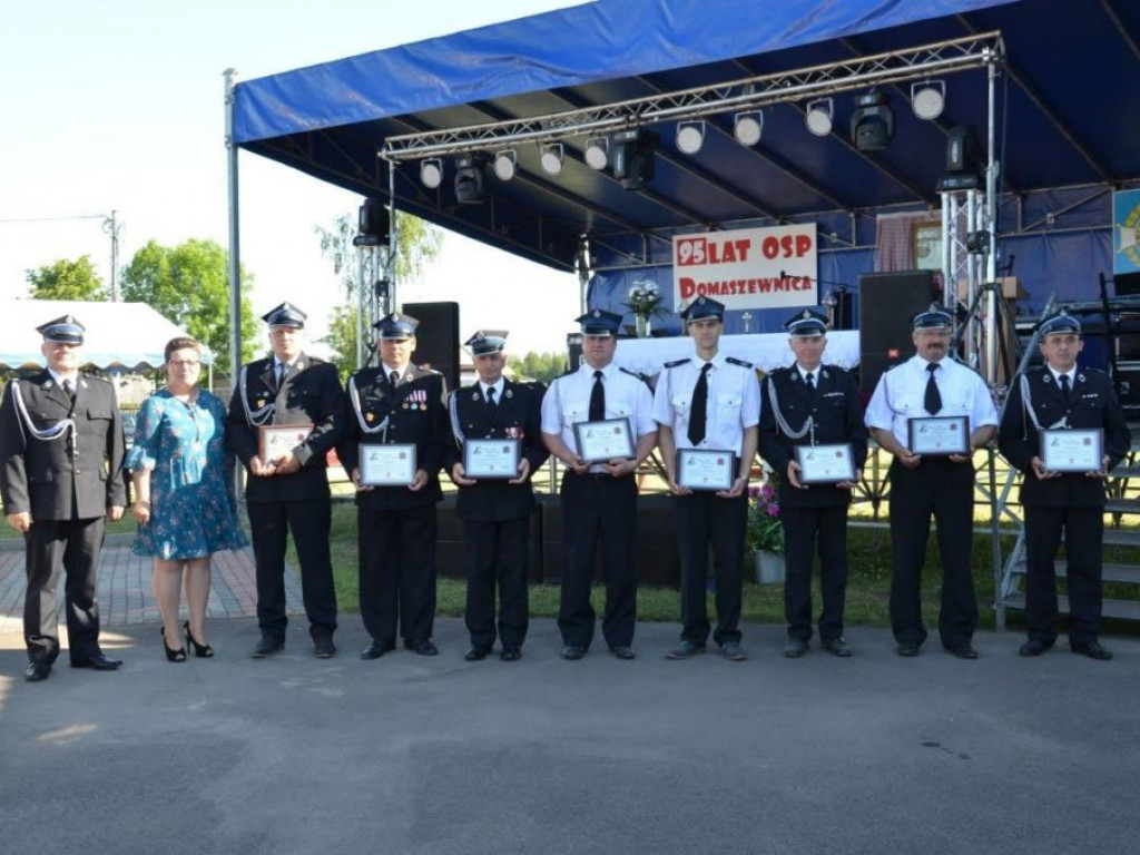 Obchody 95. rocznicy powstania OSP w Domaszewnicy
