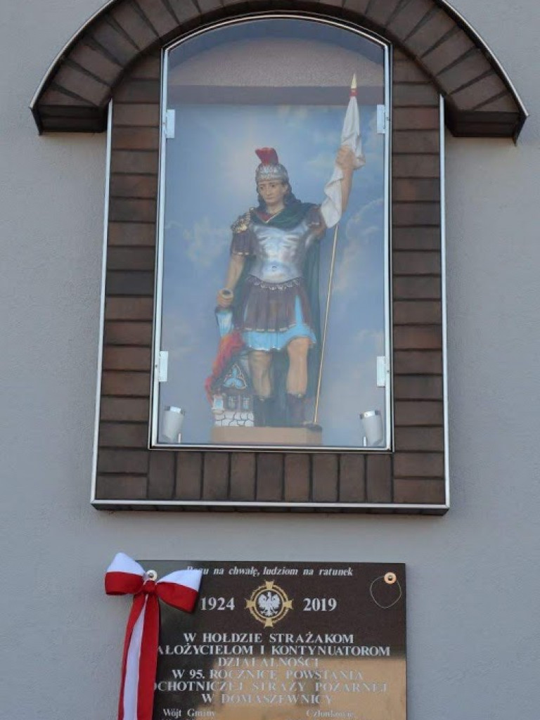 Obchody 95. rocznicy powstania OSP w Domaszewnicy