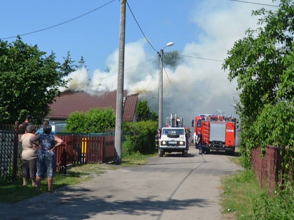 Pożar na Osiedlowej