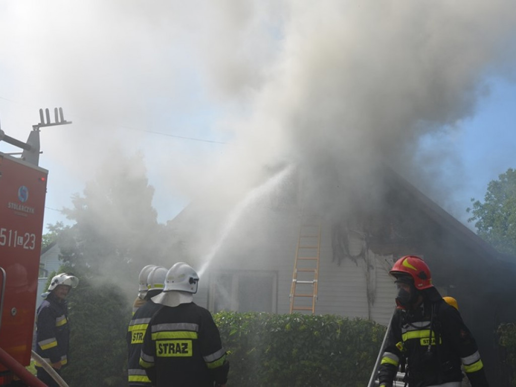Pożar na Osiedlowej