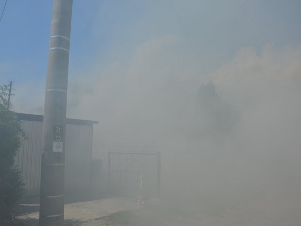 Pożar na Osiedlowej
