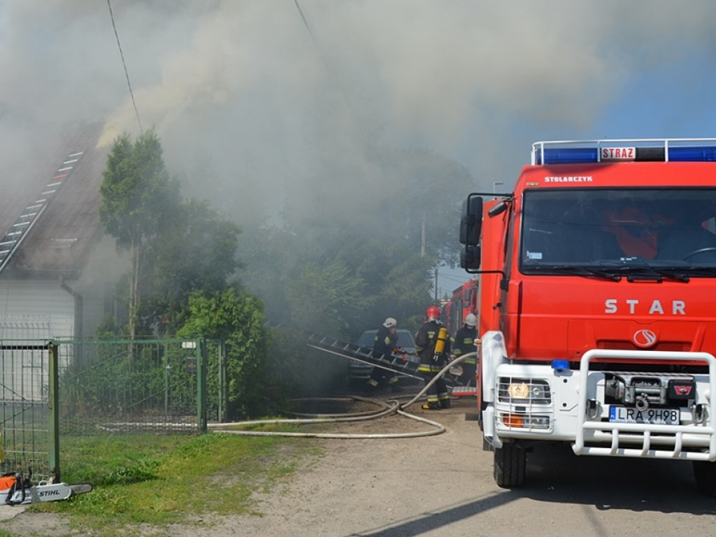Pożar na Osiedlowej