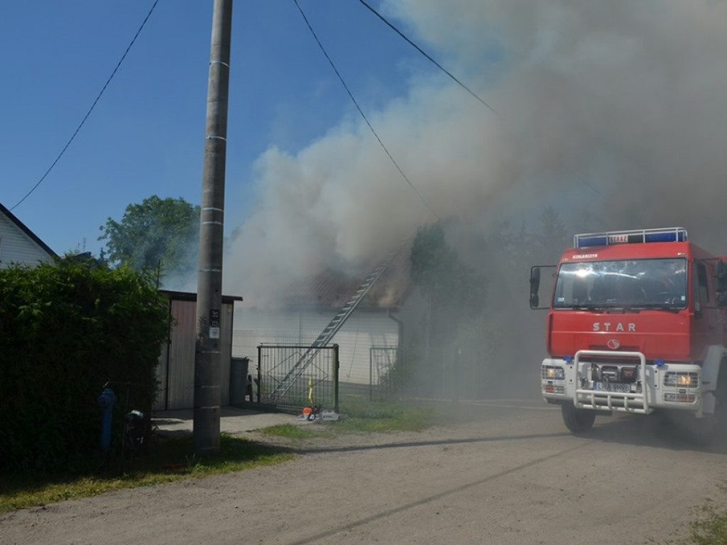 Pożar na Osiedlowej