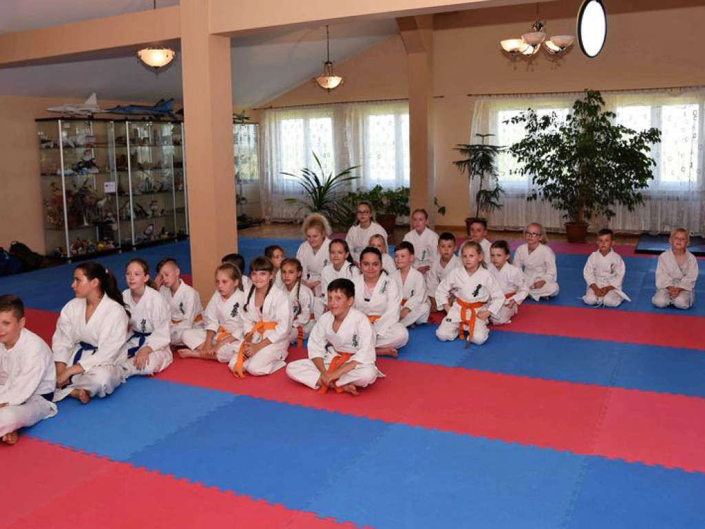 Egzamin sekcji karate kyokushin na wyższe stopnie