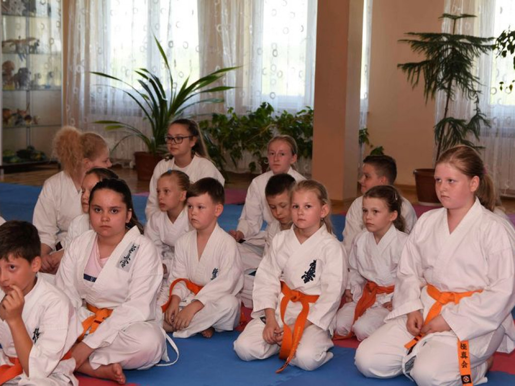 Egzamin sekcji karate kyokushin na wyższe stopnie