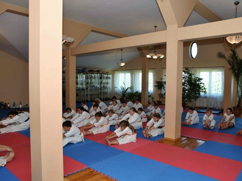 Egzamin sekcji karate kyokushin na wyższe stopnie