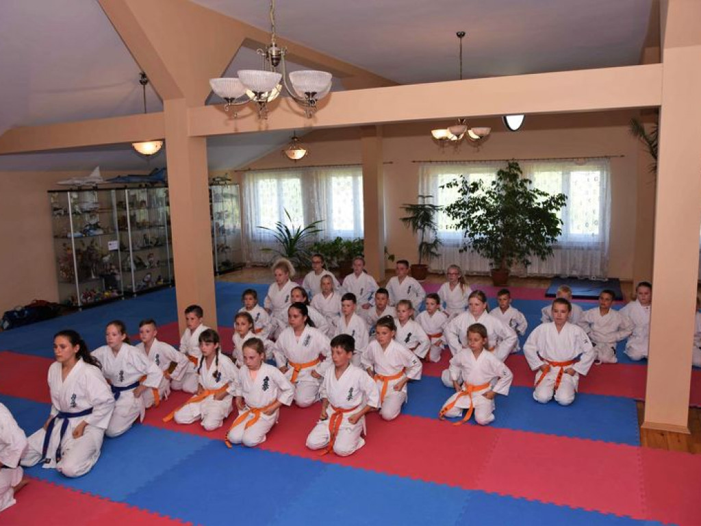 Egzamin sekcji karate kyokushin na wyższe stopnie