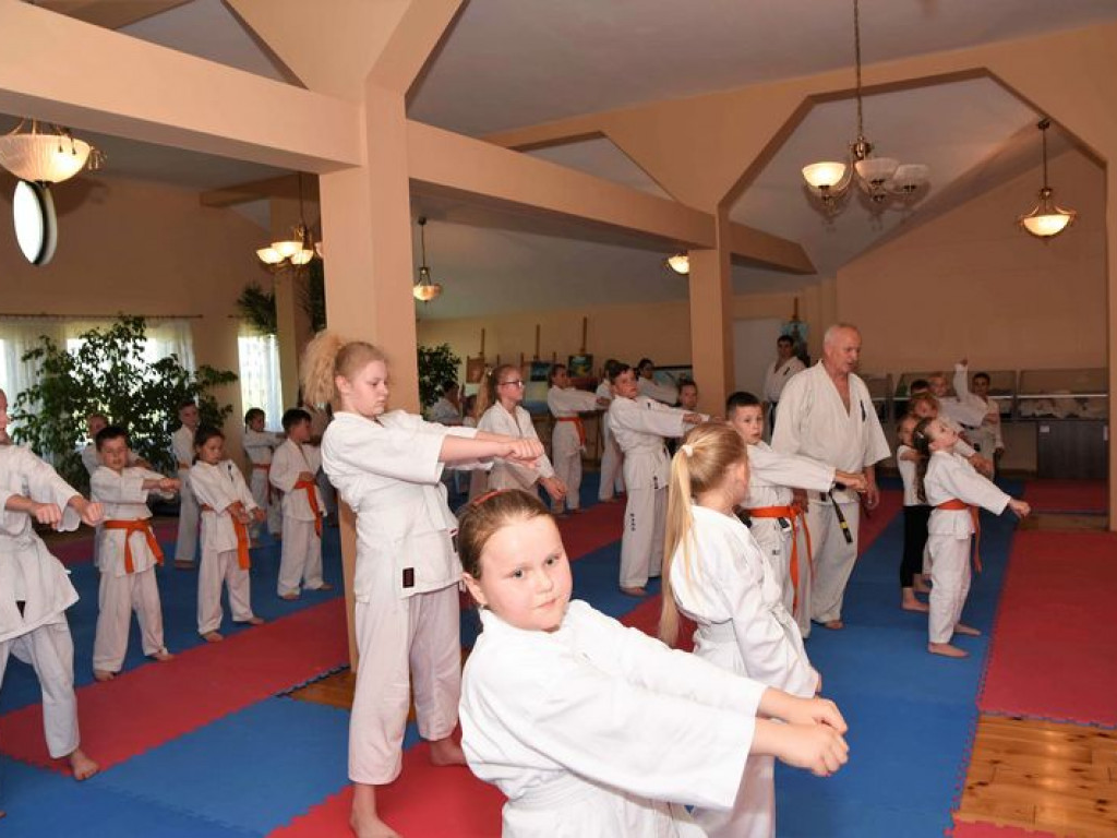Egzamin sekcji karate kyokushin na wyższe stopnie