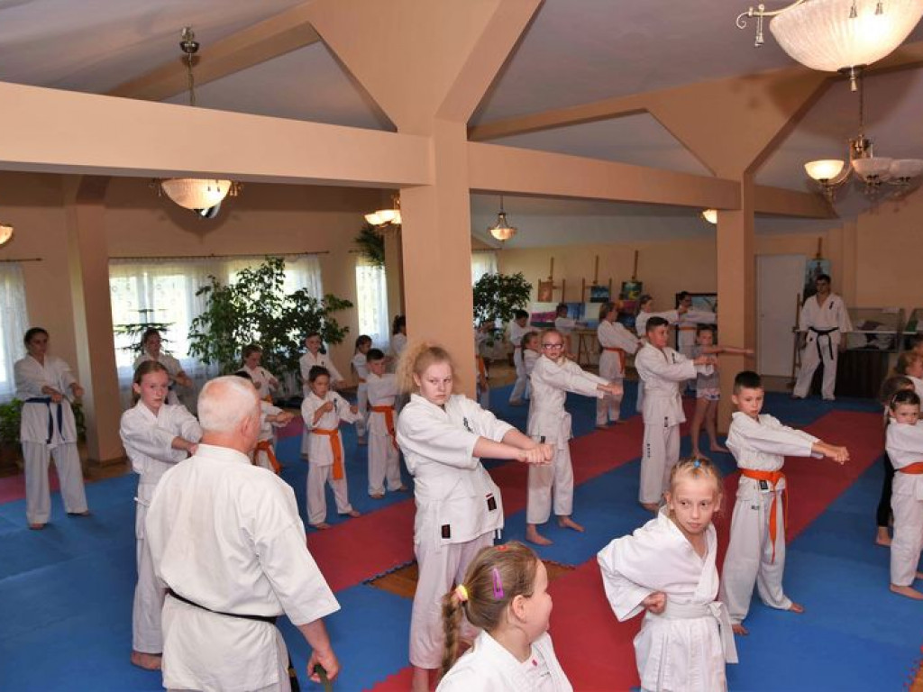 Egzamin sekcji karate kyokushin na wyższe stopnie