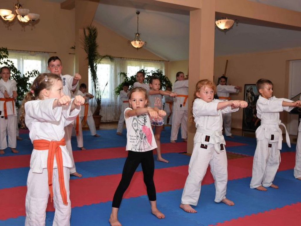 Egzamin sekcji karate kyokushin na wyższe stopnie