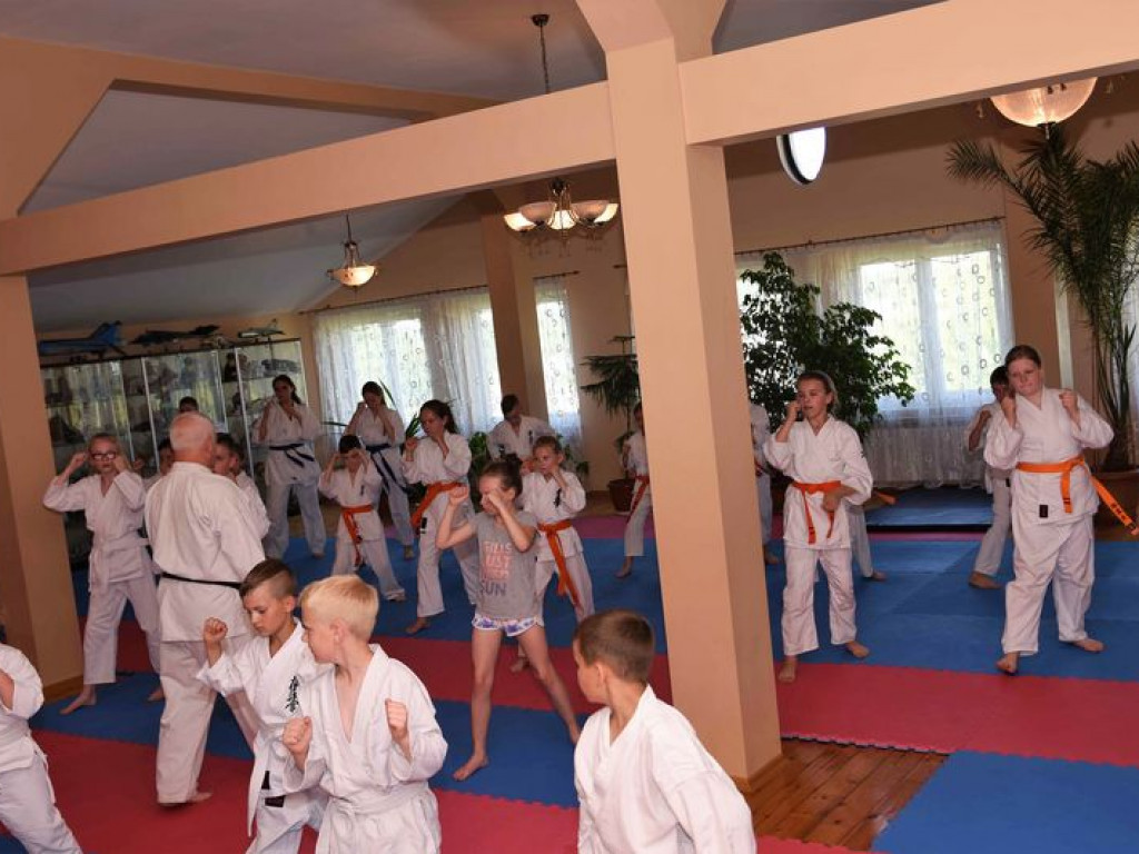 Egzamin sekcji karate kyokushin na wyższe stopnie
