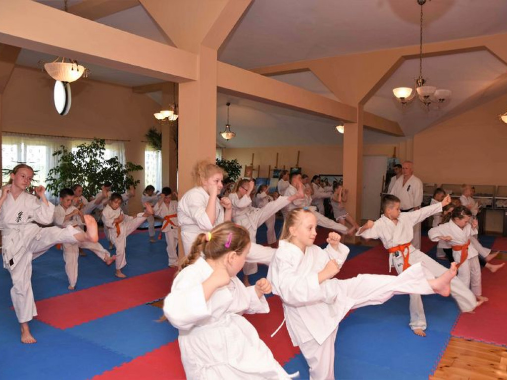 Egzamin sekcji karate kyokushin na wyższe stopnie