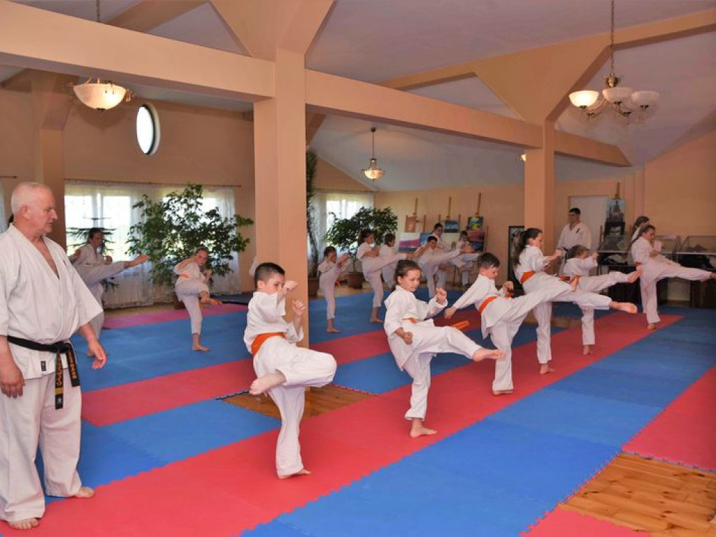 Egzamin sekcji karate kyokushin na wyższe stopnie