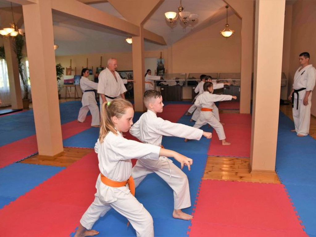 Egzamin sekcji karate kyokushin na wyższe stopnie