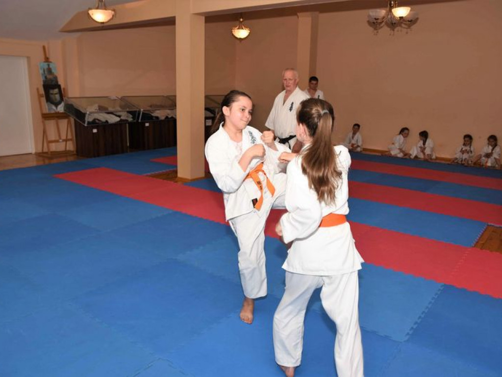 Egzamin sekcji karate kyokushin na wyższe stopnie