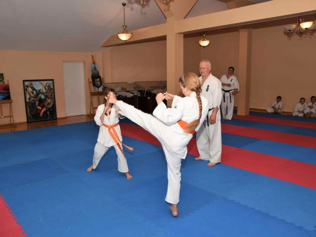 Egzamin sekcji karate kyokushin na wyższe stopnie