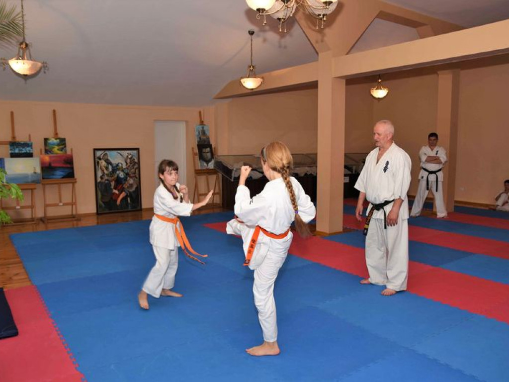 Egzamin sekcji karate kyokushin na wyższe stopnie
