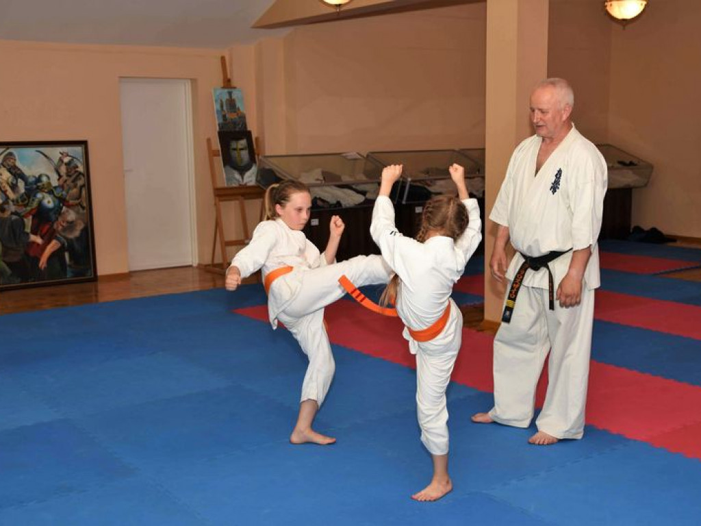 Egzamin sekcji karate kyokushin na wyższe stopnie
