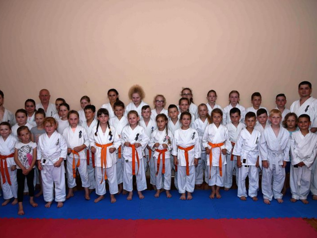 Egzamin sekcji karate kyokushin na wyższe stopnie