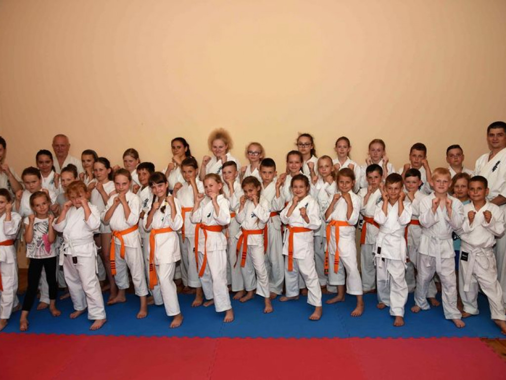 Egzamin sekcji karate kyokushin na wyższe stopnie