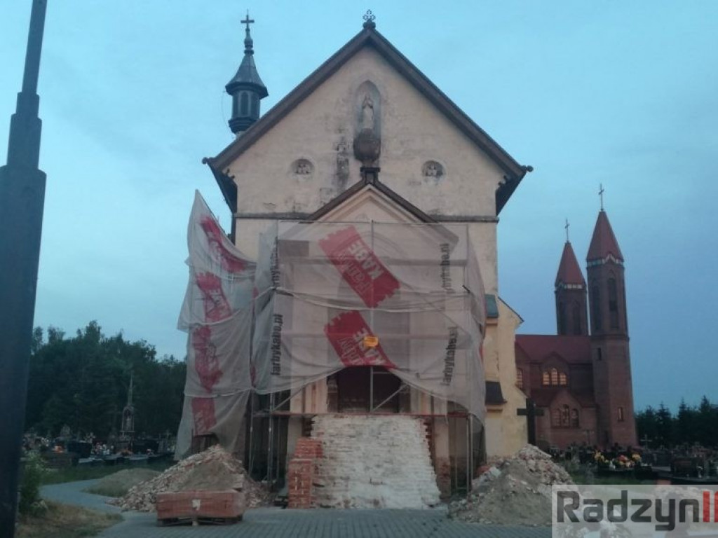 Remont kaplicy św. Anny