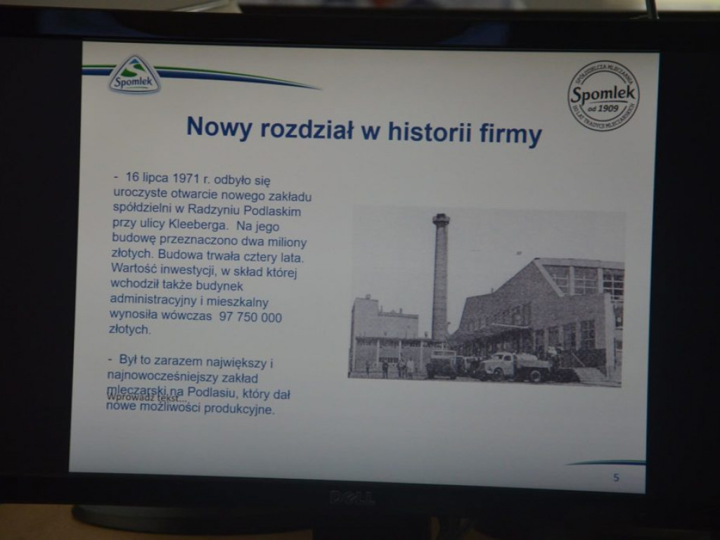 110 lat Spomleku - konferencja i zwiedzanie