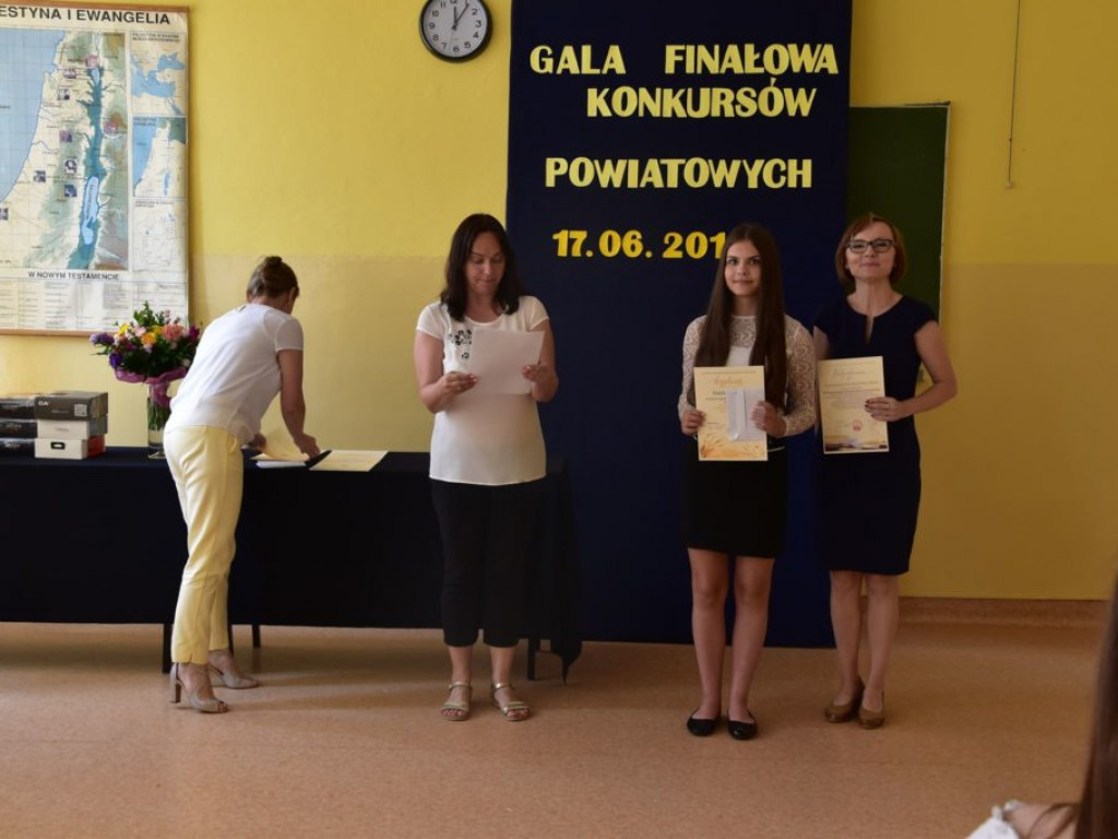 Gala finałowa konkursów powiatowych
