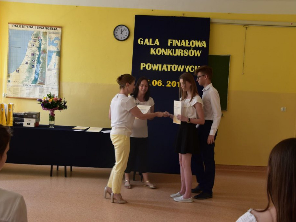 Gala finałowa konkursów powiatowych