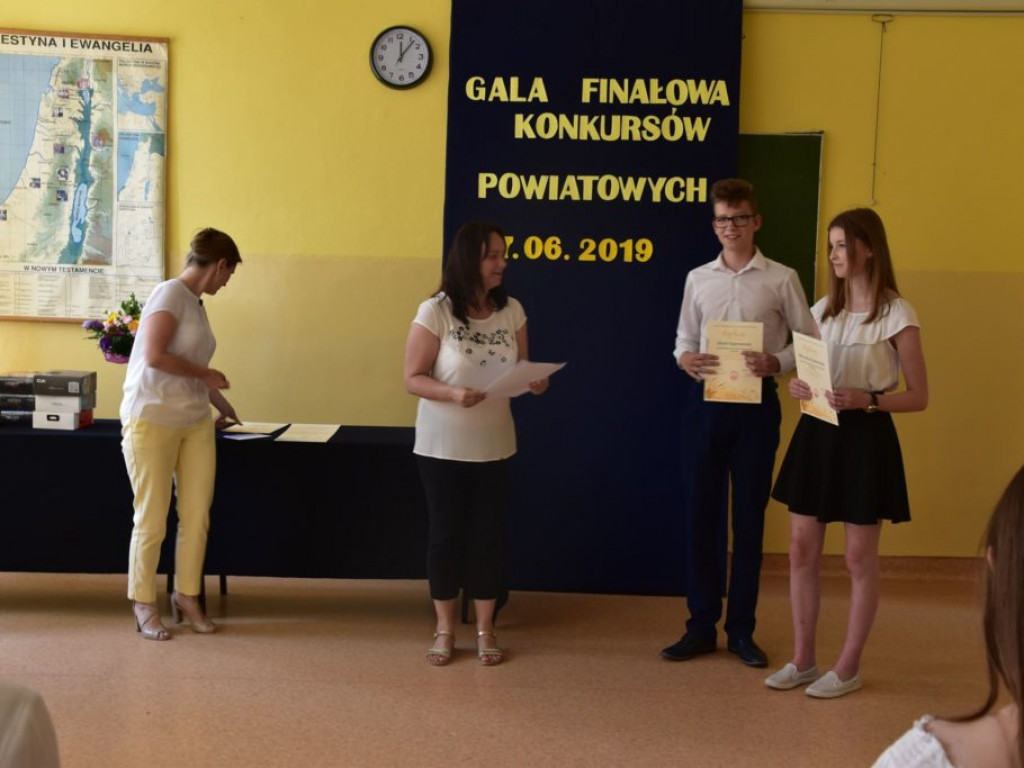 Gala finałowa konkursów powiatowych