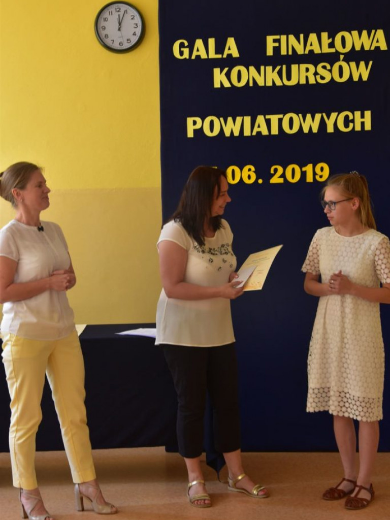 Gala finałowa konkursów powiatowych