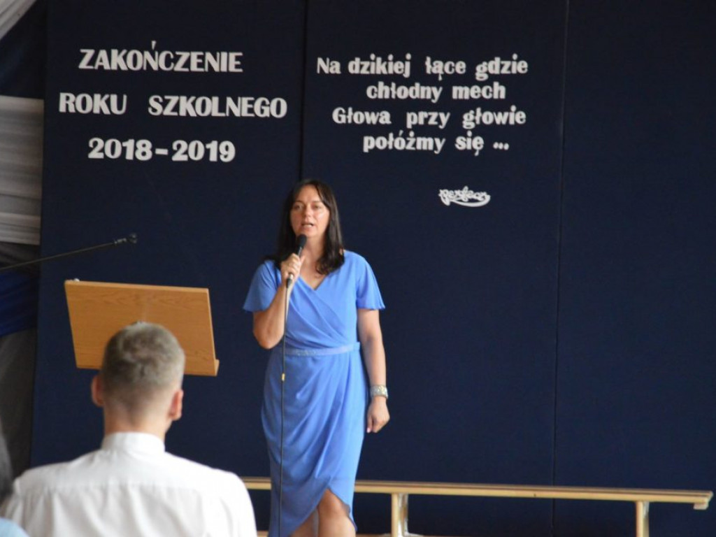 Zakończenie roku szkolnego w I LO w Radzyniu - zdjęcia