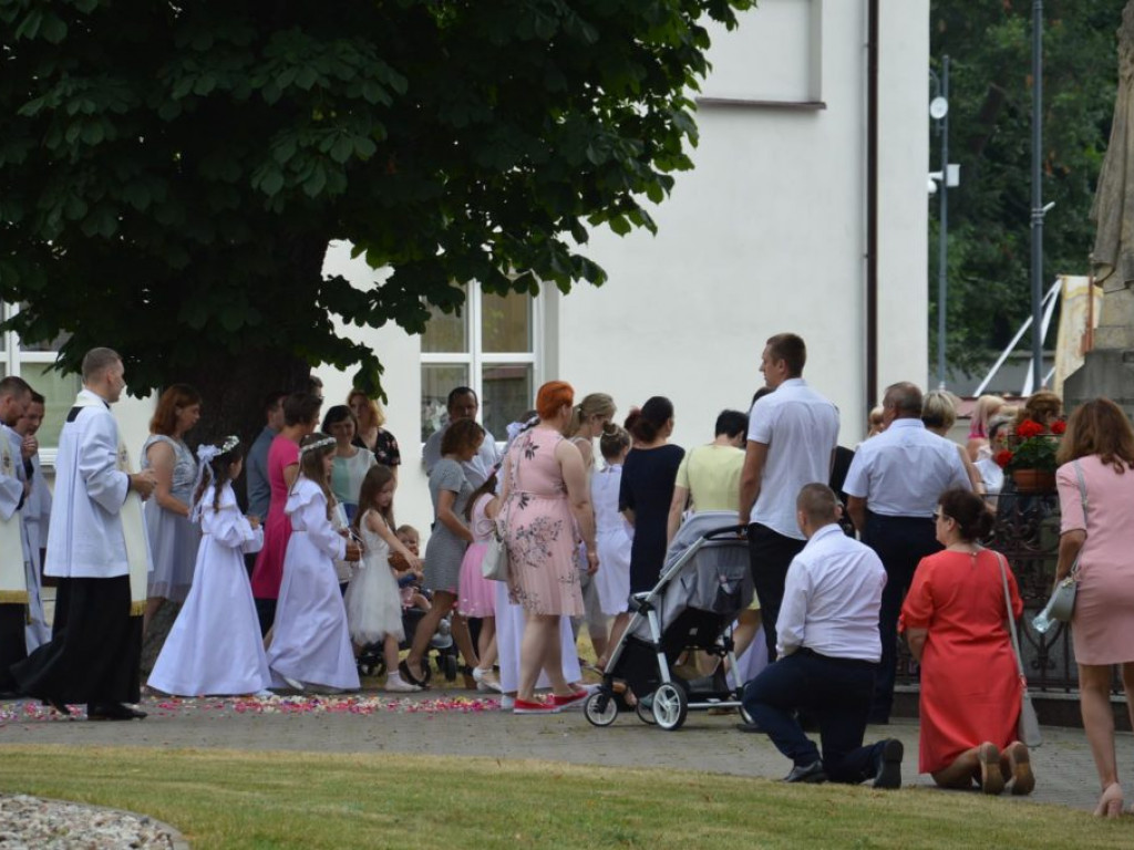 Boże Ciało w parafii Trójcy Świętej