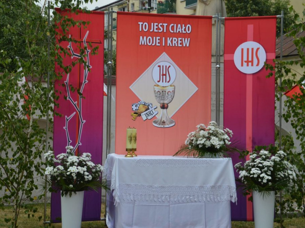 Boże Ciało w parafii Trójcy Świętej