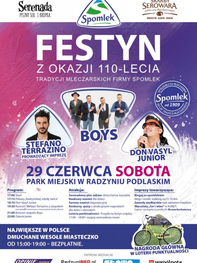 Festyn i inne imprezy z okazji 110. rocznicy powstania Spomleku - zapowiedź