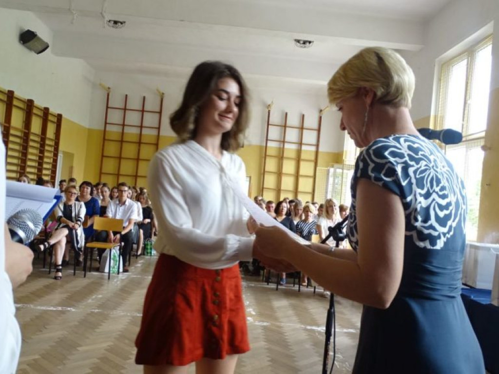 Zakończenie roku szkolnego w LO w Komarówce