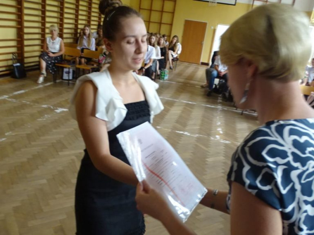 Zakończenie roku szkolnego w LO w Komarówce
