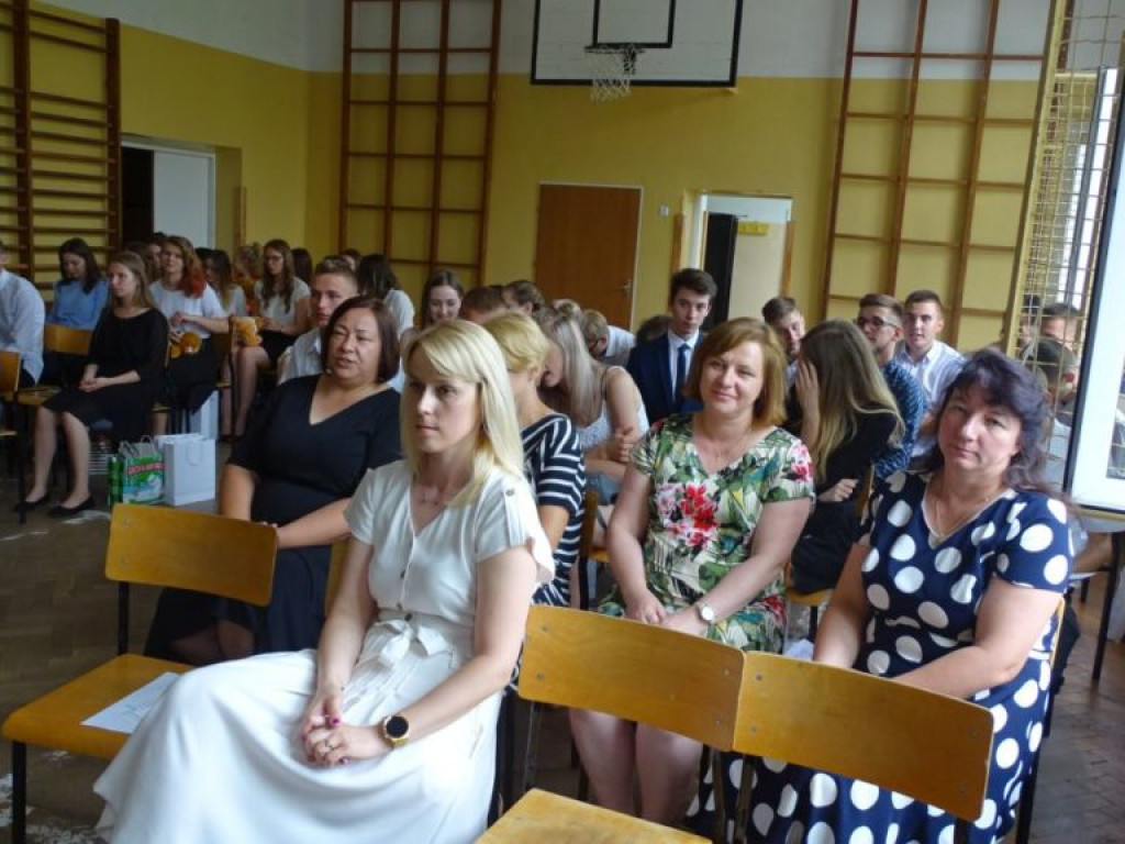 Zakończenie roku szkolnego w LO w Komarówce