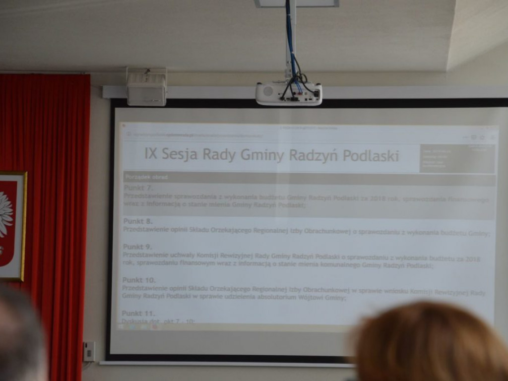IX Sesja Rady Gminy Radzyń
