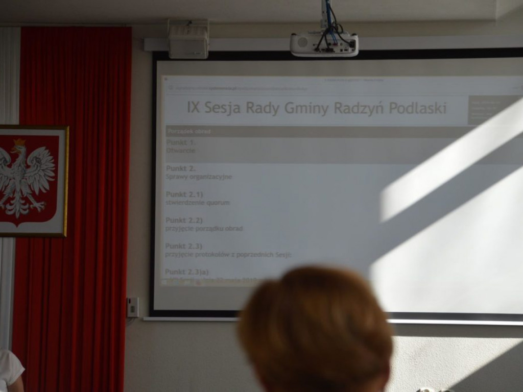 IX Sesja Rady Gminy Radzyń