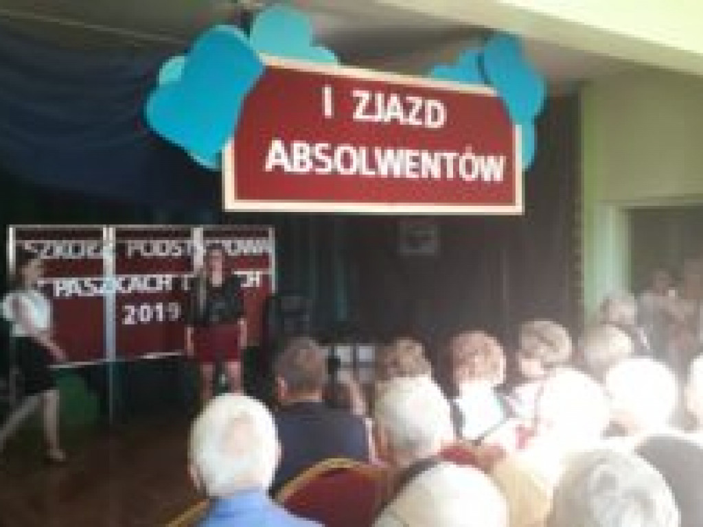 Zjazd absolwentów Szkoły Podstawowej w Paszkach Dużych