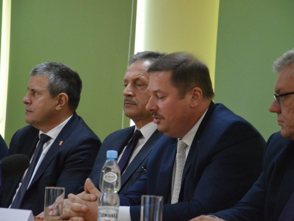 Konferencja prasowa w radzyńskim szpitalu